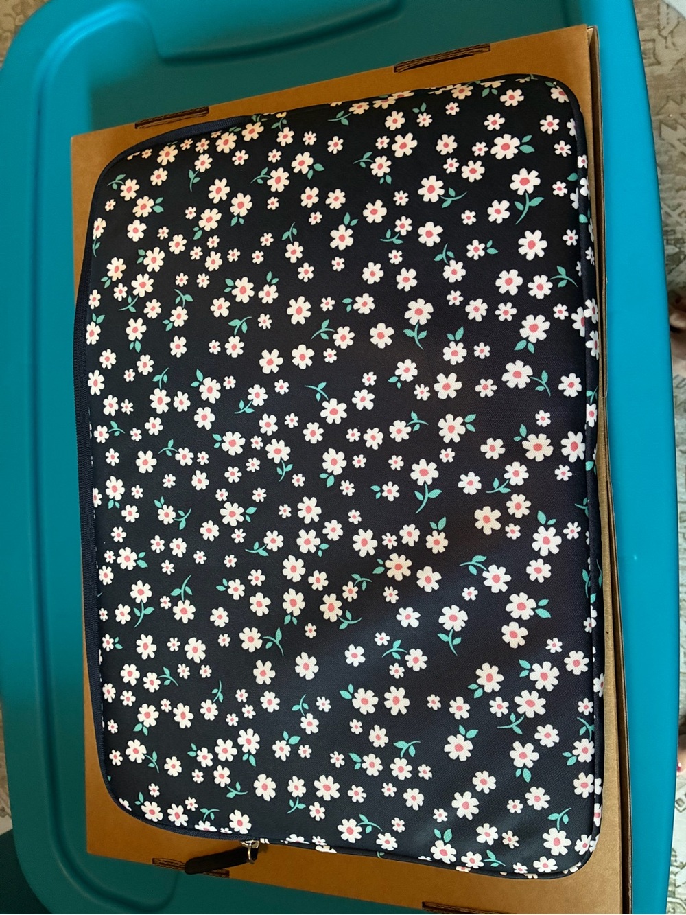 kate spade Black Floral Laptop Sleeve